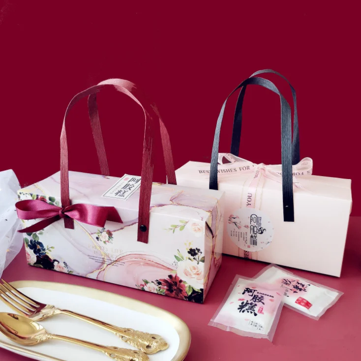 

Ручная коробка для цветов, Подарочная коробка для свадебных тортов, упаковки шоколадных тортов