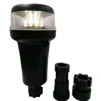 marine led boats kayak accessories portble navigation lamp all round white light multi aa batteriesnot included