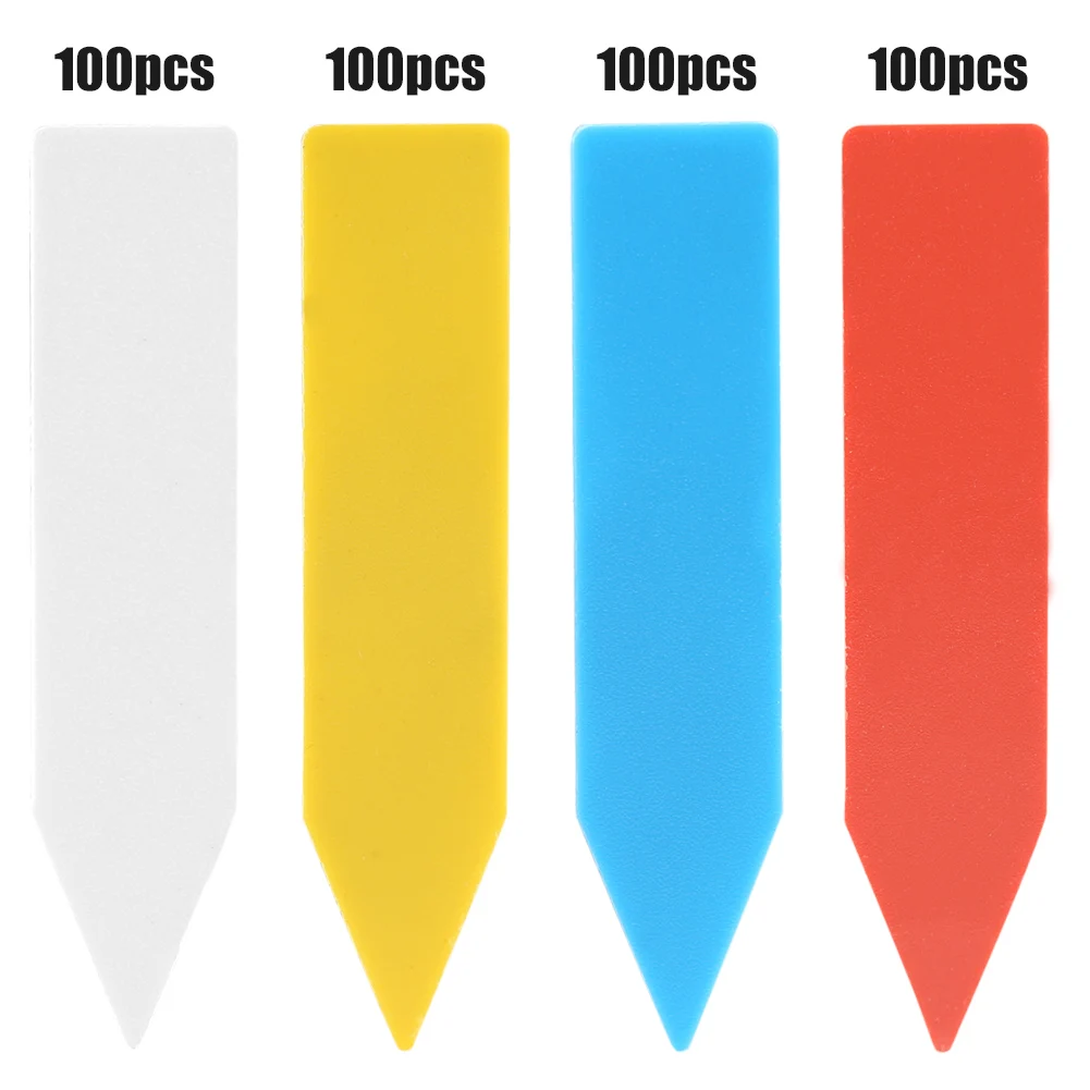 

Ярлыки пластиковые многоцветные для выращивания растений, 100 шт.