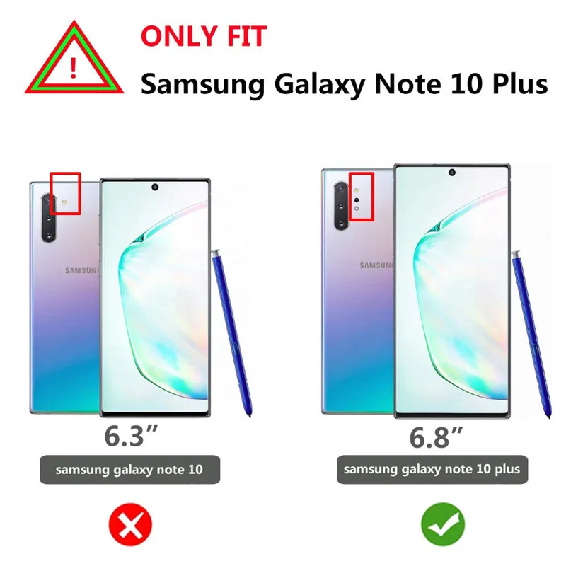 Чехол SUPCASE для samsung Galaxy Note 10 Plus( выпуск) UB style Premium Hybrid TPU бампер защитный прозрачный PC задняя крышка