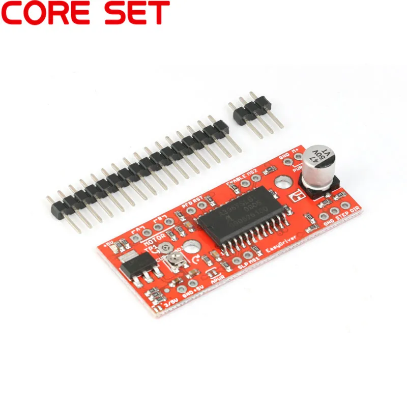 1 шт. A3967 EasyDriver Shield тактовый шаговый двигатель Модуль платы разработки драйвера |