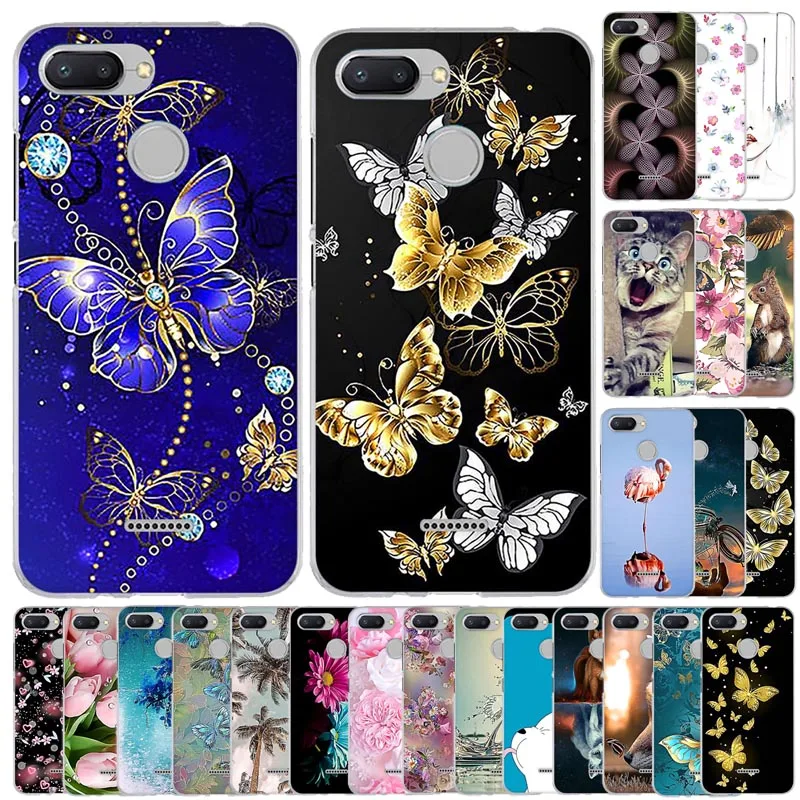 

For Xiaomi Redmi 6 Case For Xiaomi Redmi 6 Redmi6 Phone Cover Silicon Soft TPU Coque Full 360 Protective Bumper Capas Fundas