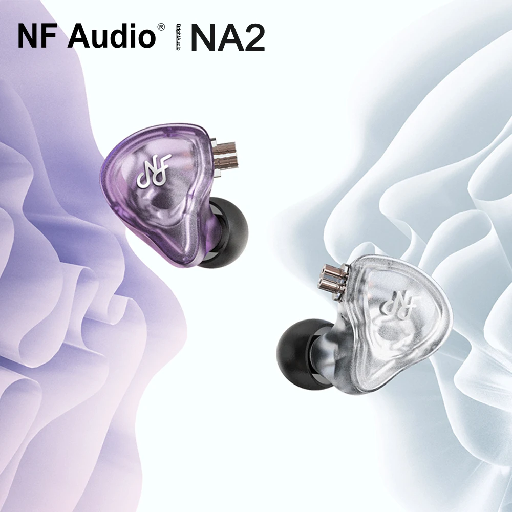 NF аудио NA2 двойной полости динамический In-ear монитор IEM с 2 Pin 0 78 мм Съемный кабель