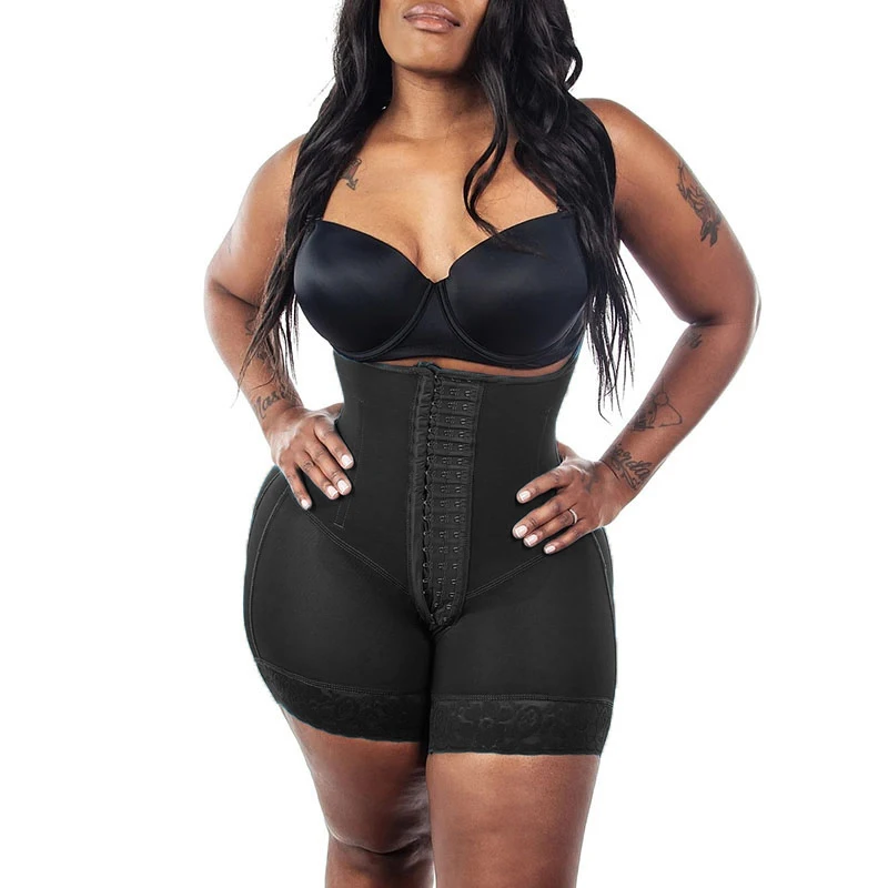 

Women’s High Compression Garment Slimming Waist Trainer Corset Bustier Fajas Tummy Control Booty Lifting Shapewear Lingerie Sexy