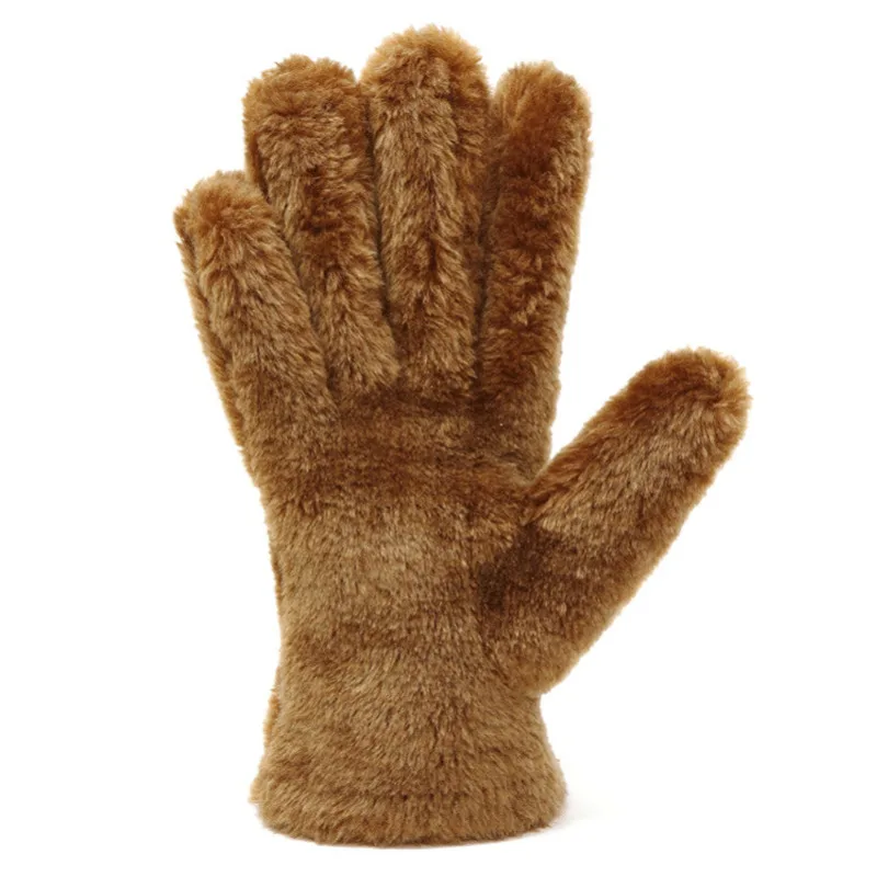 Мужские теплые кожаные перчатки с оленем зимние мужские мягкие черные варежки из