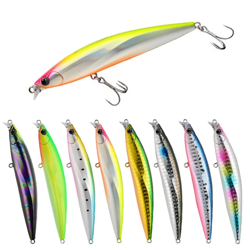 

Minnow 98mm 13g fishing lures 2020 swimbait fish crankbait whopper plopper bass lure bait japan tackle pesca pike 98f catfish