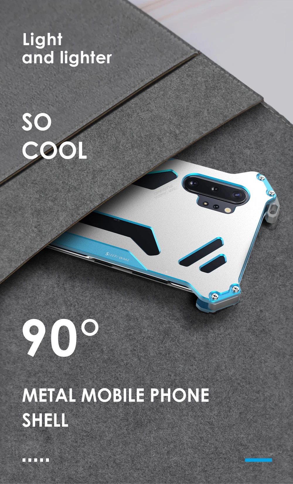 Металлический бампер R-JUST серии Gundam для iPhone 11 Pro Max Galaxy S10 5G S10e S8 S9 PLUS NOTE 10 Plus 9 8 Armor Doom алюминиевый корпус