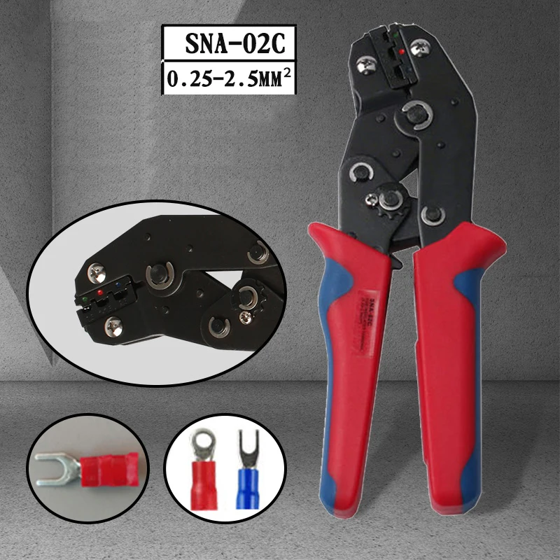 Клещи для обжимных клемм OT/UT/SV/RV клещи холодного обжима SN-02C SN-06WF SN-48B зажим