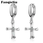 Женские серьги-подвески с кристаллами Fanqieliu, серьги из стерлингового серебра 925 пробы, роскошные модные серьги, 2020 FQL20080