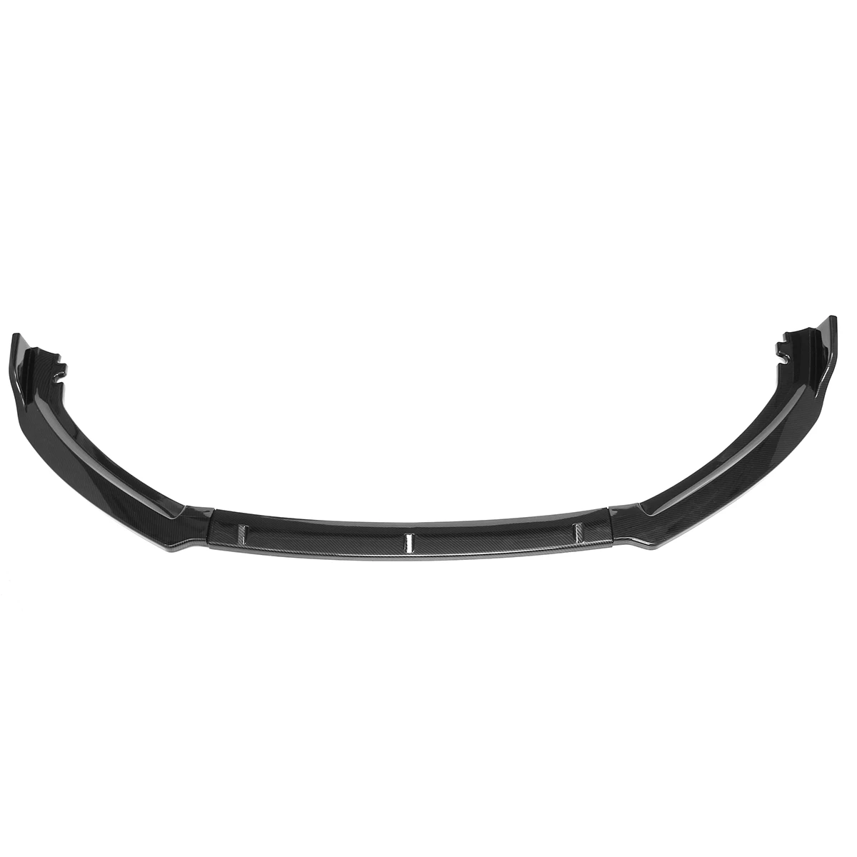 2019 углеродное волокно внешний вид/черный 3 шт. автомобильный передний бампер