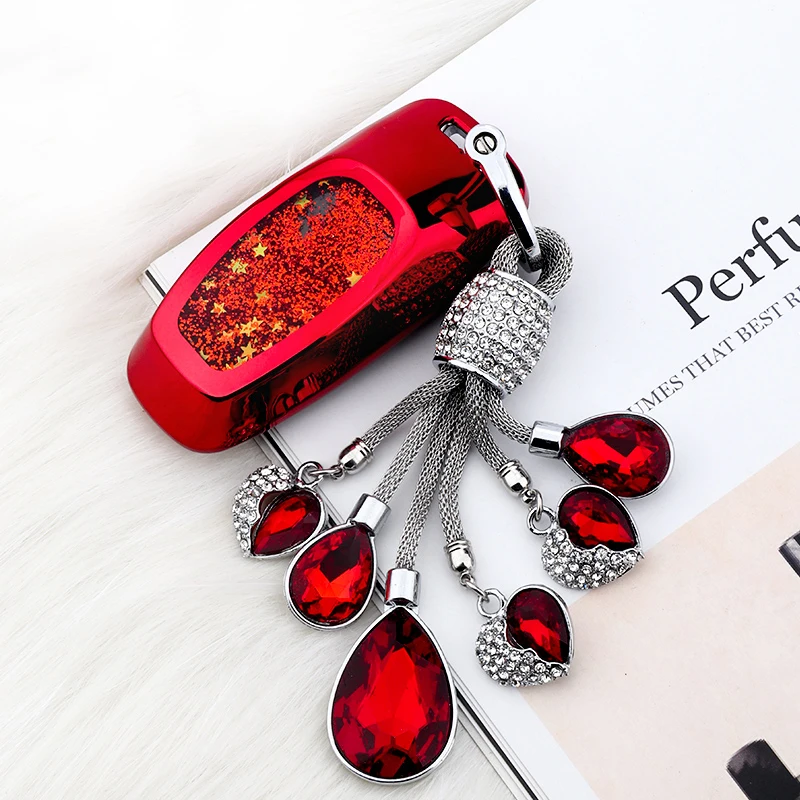 Мягкий ТПУ чехол для ключа автомобиля Quicksand защитный ключей стильные