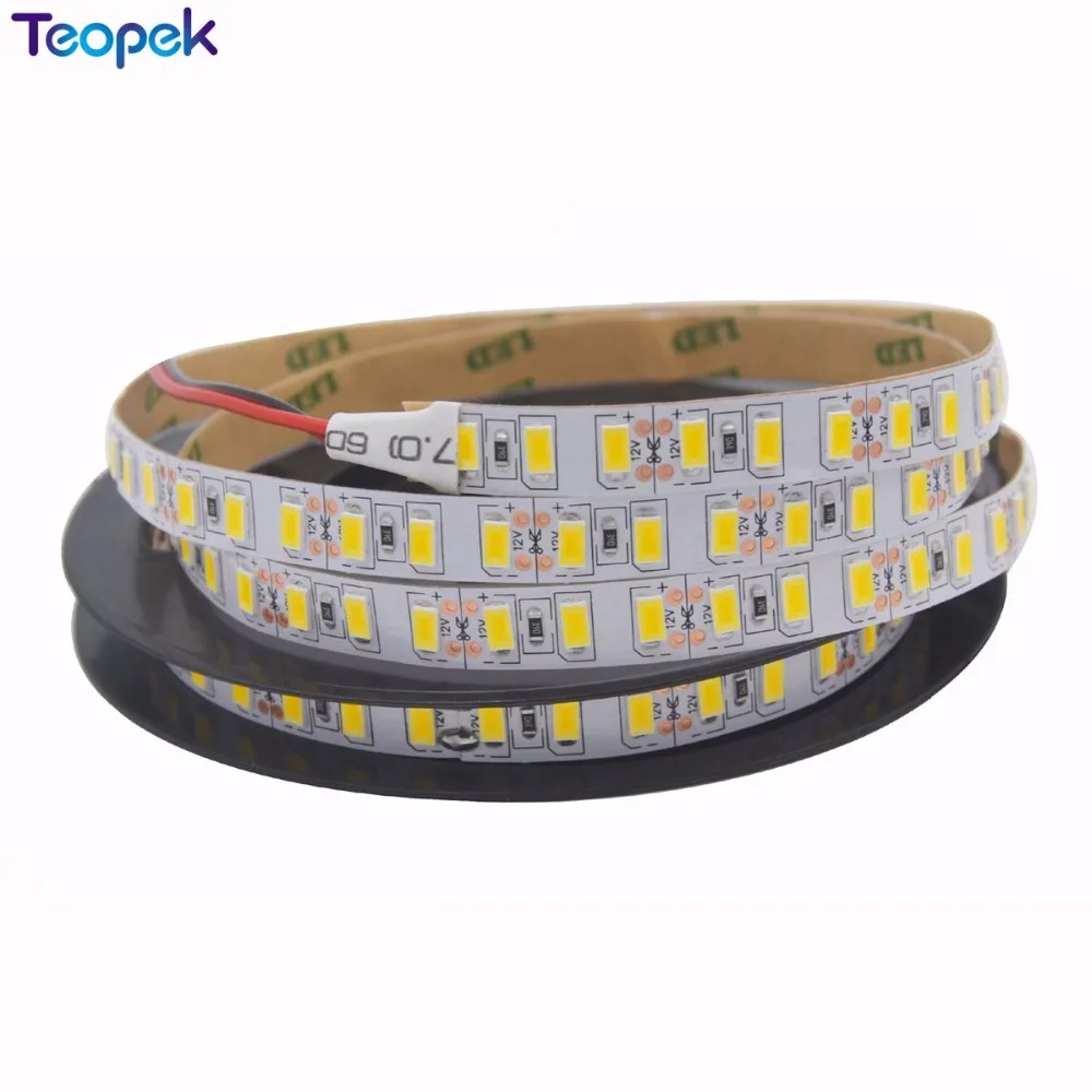 5 м 5630 Светодиодная лента 120 LED/m IP20/IP67 водонепроницаемая 12 В гибкая светодиодная 600