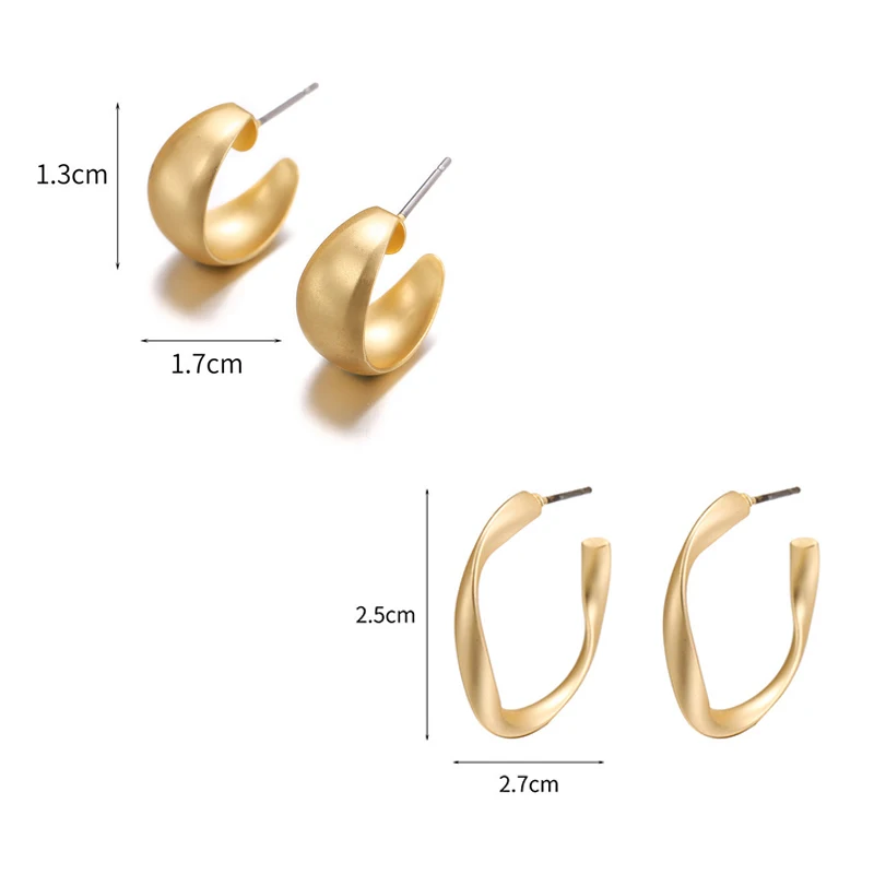 

Women All-match Earrings Jewelry For Women Student Gifts Delicate Jewelry 3 Sets Earrings Green Blue Pink Enamel Small Stud