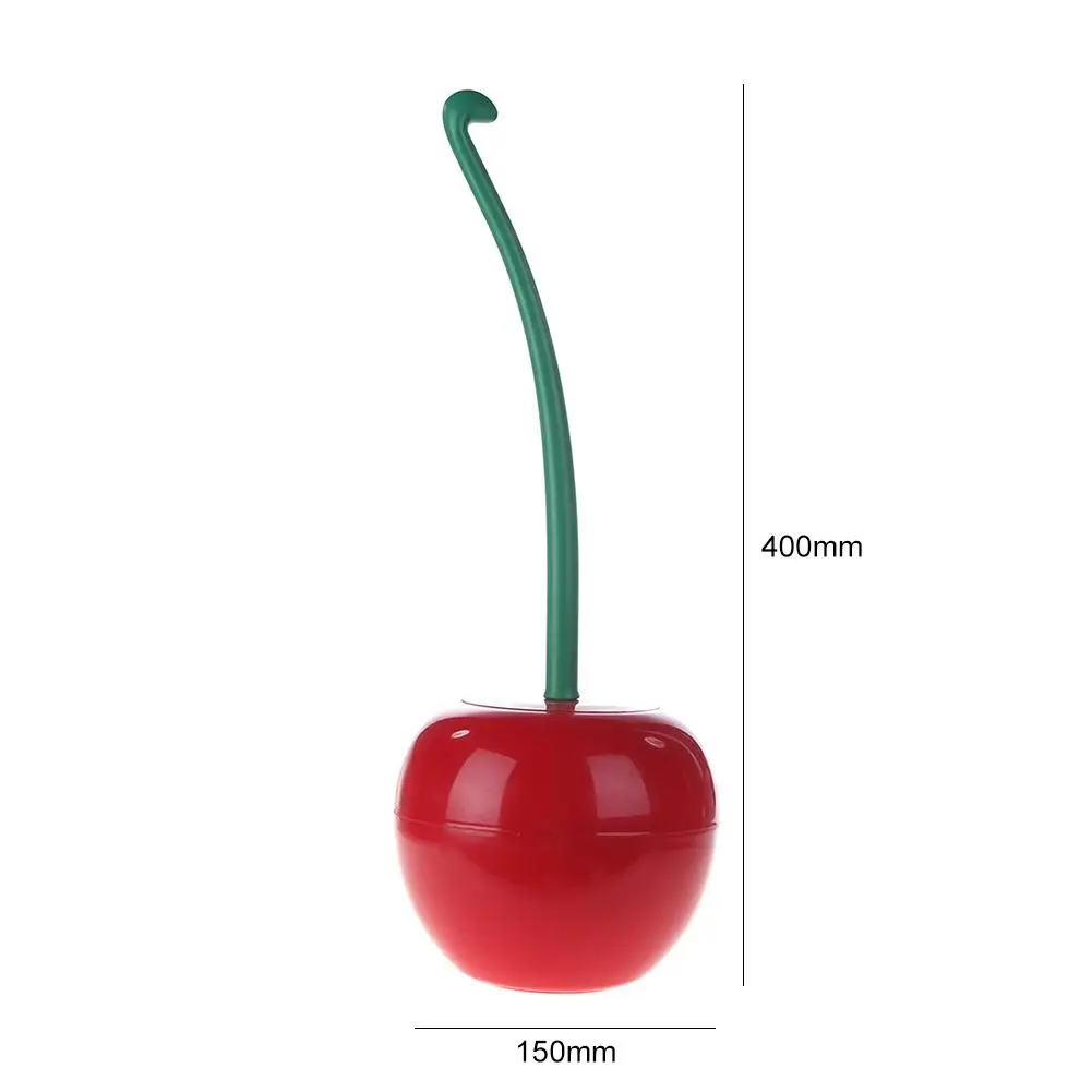 

1Pcs Cherry Shaped Toilet Brush Holder Set Bathroom Cleaning Kit Cleaner Creative Household Toilet Cleaning Brushes