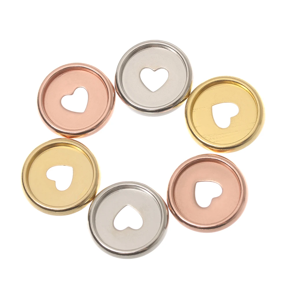 5 шт. кольца обручи в форме сердца для записной книжки дневника альбома