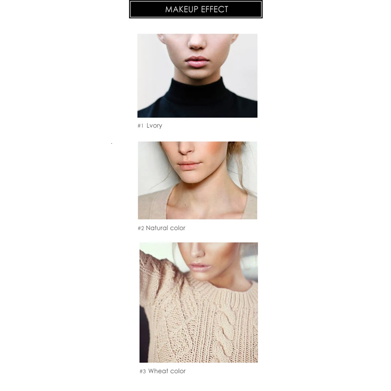 Пудра для макияжа FOCALLURE рассыпчатая водостойкая 3 цвета| |