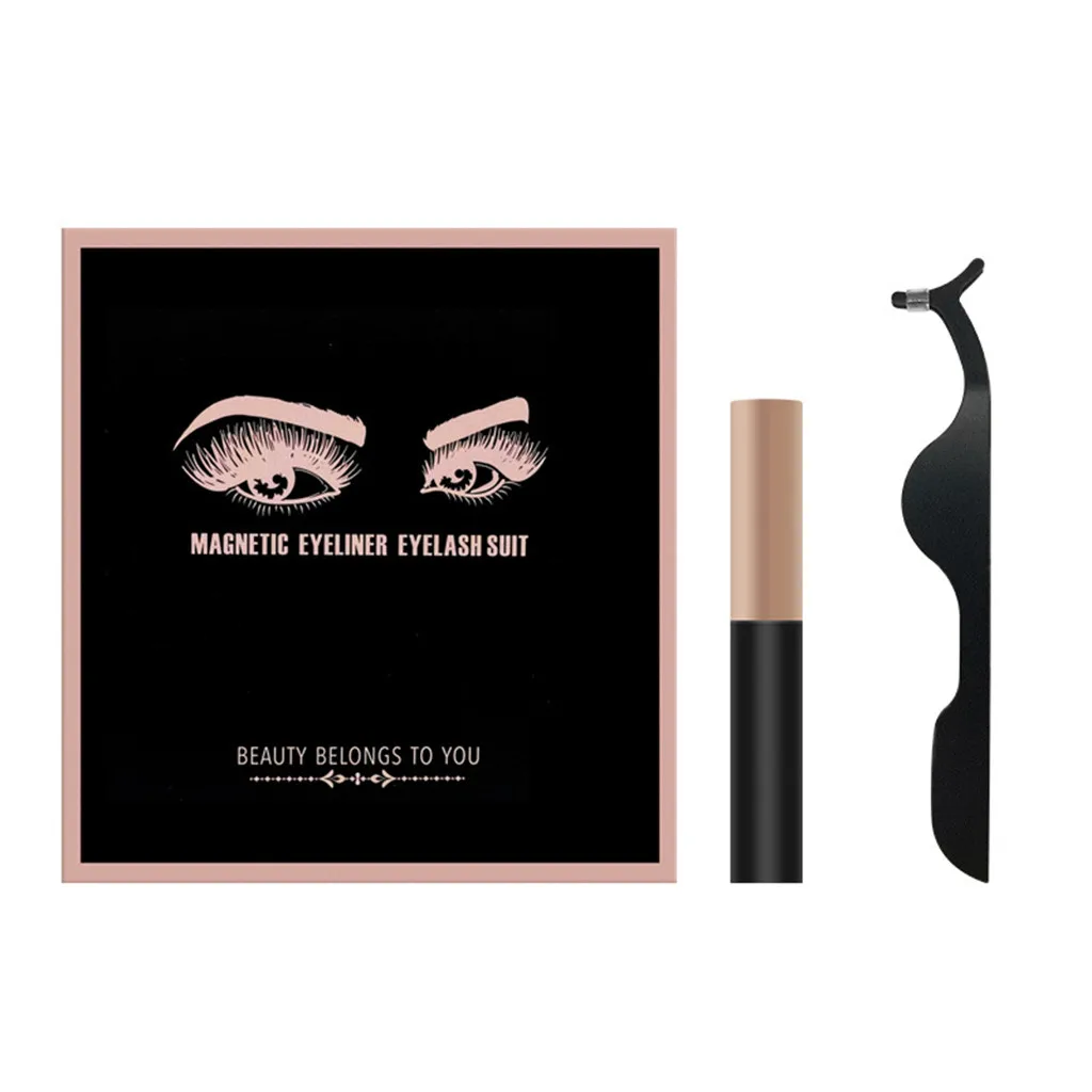 Жидкий Магнитный ненастоящий Пинцет для ресниц набор натуральных длинных глаз