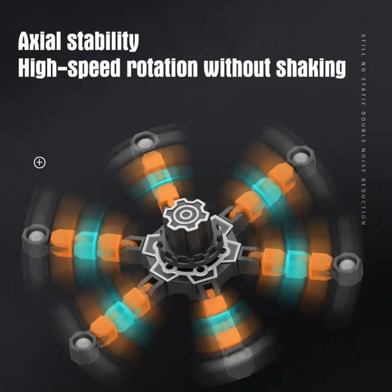 Пальцевой гироскоп игрушки на палец Gyro сенсорные Пальцы для детей DIY