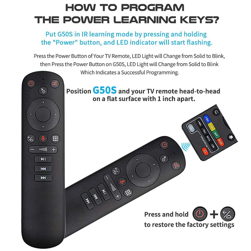 Электронный пульт дистанционного управления G50s на батарейках из АБС-пластика