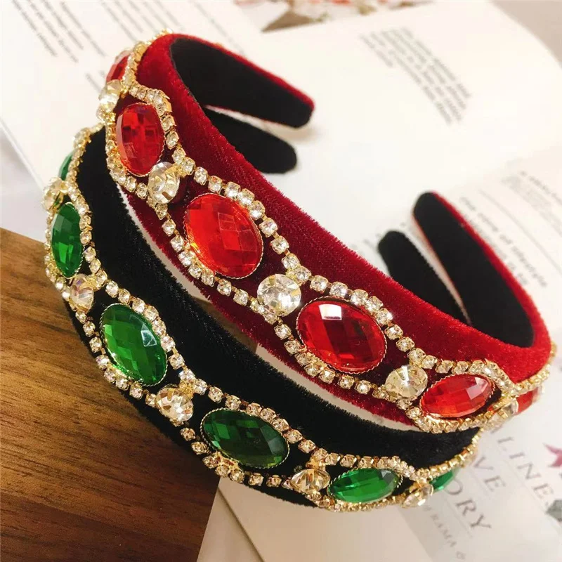 Повязка на голову в стиле барокко 2 цвета |