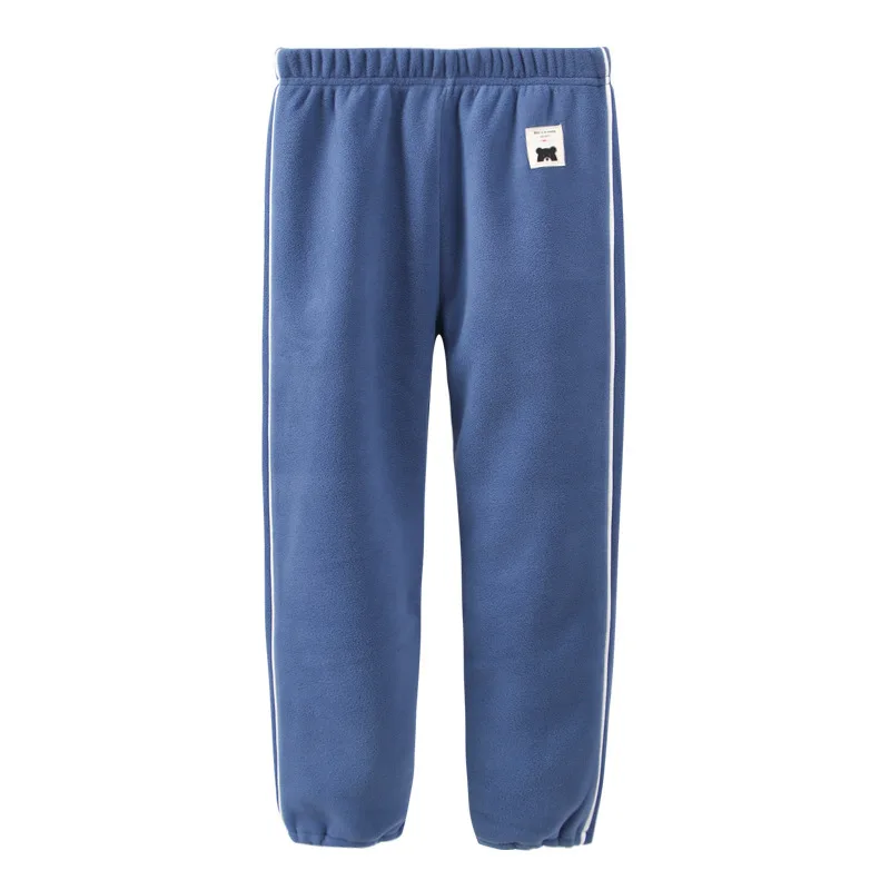 

Baby Boys Girls Cotton Loose Pants Autumn Warm Pants Clothing for Korean Sports Fashion Casual Children Thick and Warm Trousers
