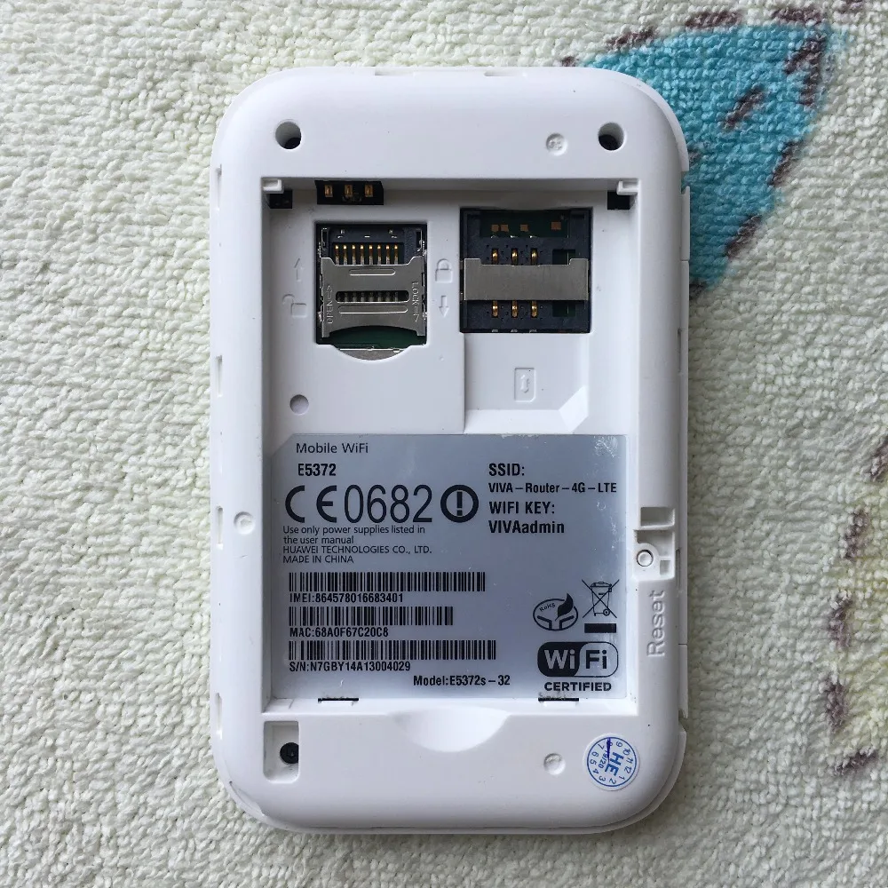 Разблокированный HUAWEI E5372 E5372s-32 4G 150 Мбит/с LTE MiFi Cat 4 карманный мобильный WiFi беспроводной маршрутизатор с точкой доступа разблокированный