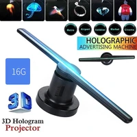 3d hologram projector fan advertising machine 42cm graphics card version 16g memory projection video commercial lighting machine