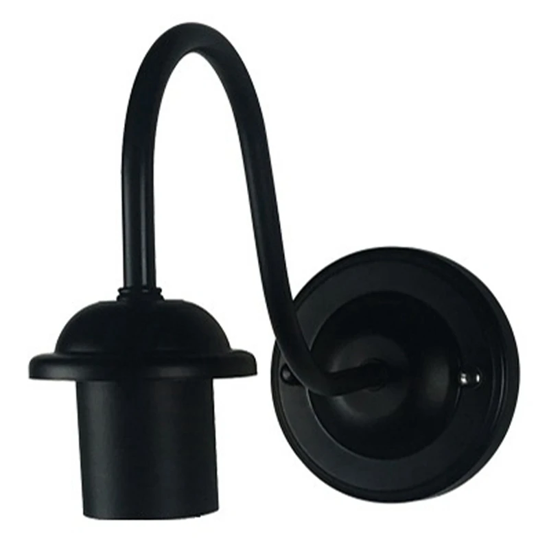 

Creative Simple Wrought Iron Wall Lamp Single Head Bedroom Bedside Lamp Modern Wrought Iron Lamp