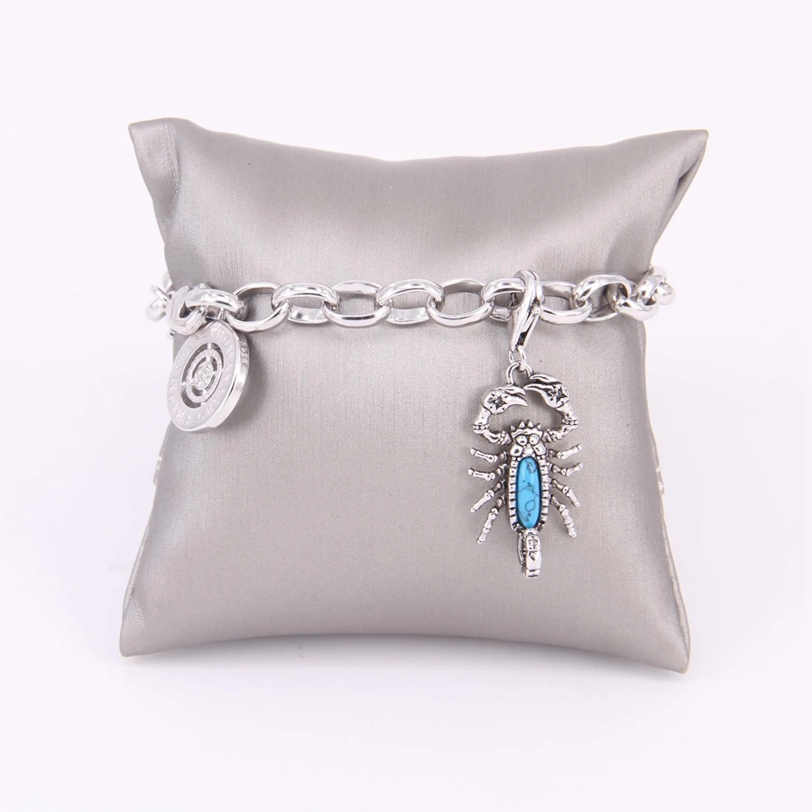 Подвеска браслет Hemiston в стиле Томаса с цирконом подвески виде скорпиона