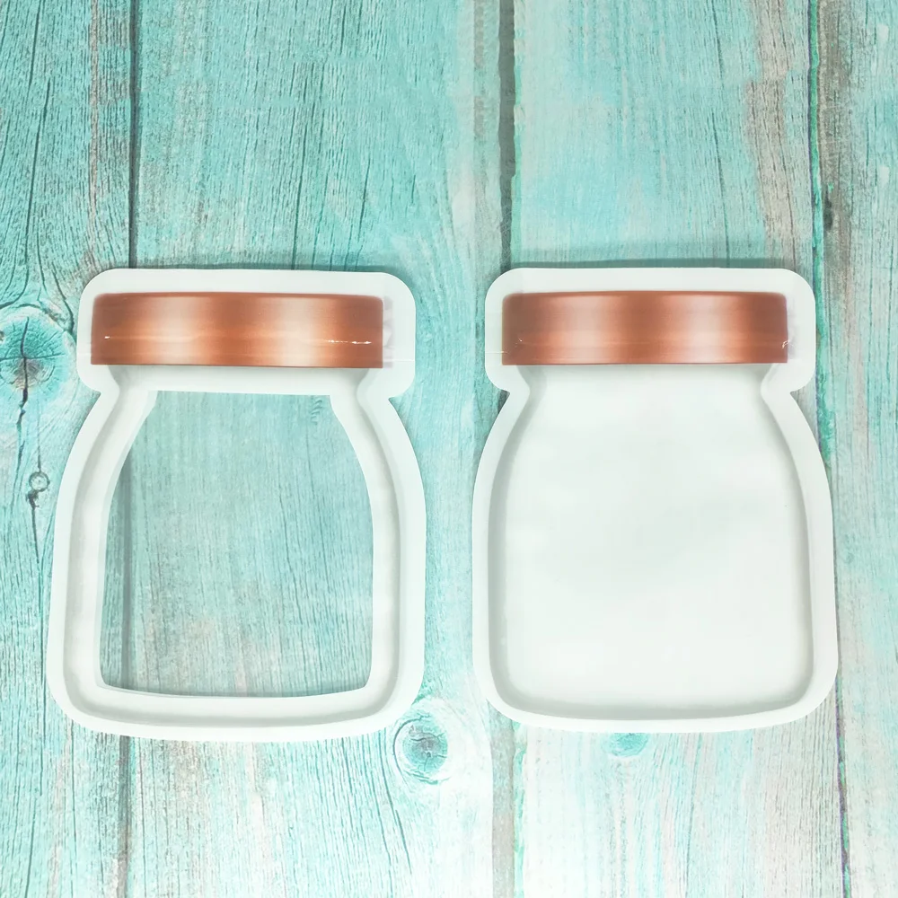 Экологически чистые банки для конфет на Рождество полипропиленовые пластиковые