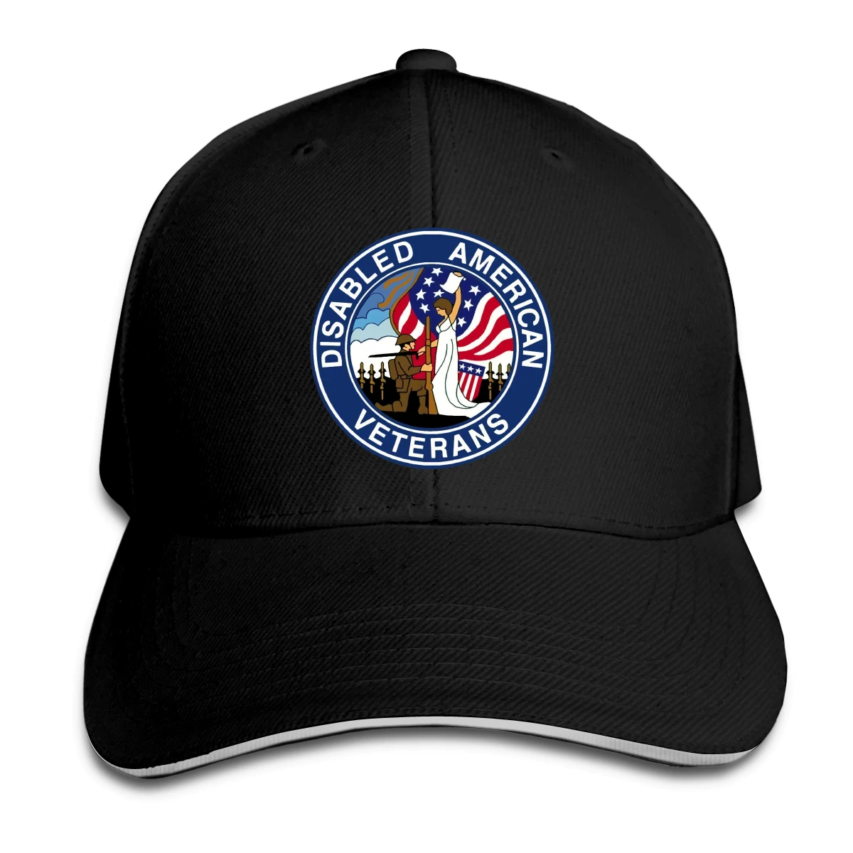 

Disabled American Veterans men's womens Fashionable breathable Trucker Hat