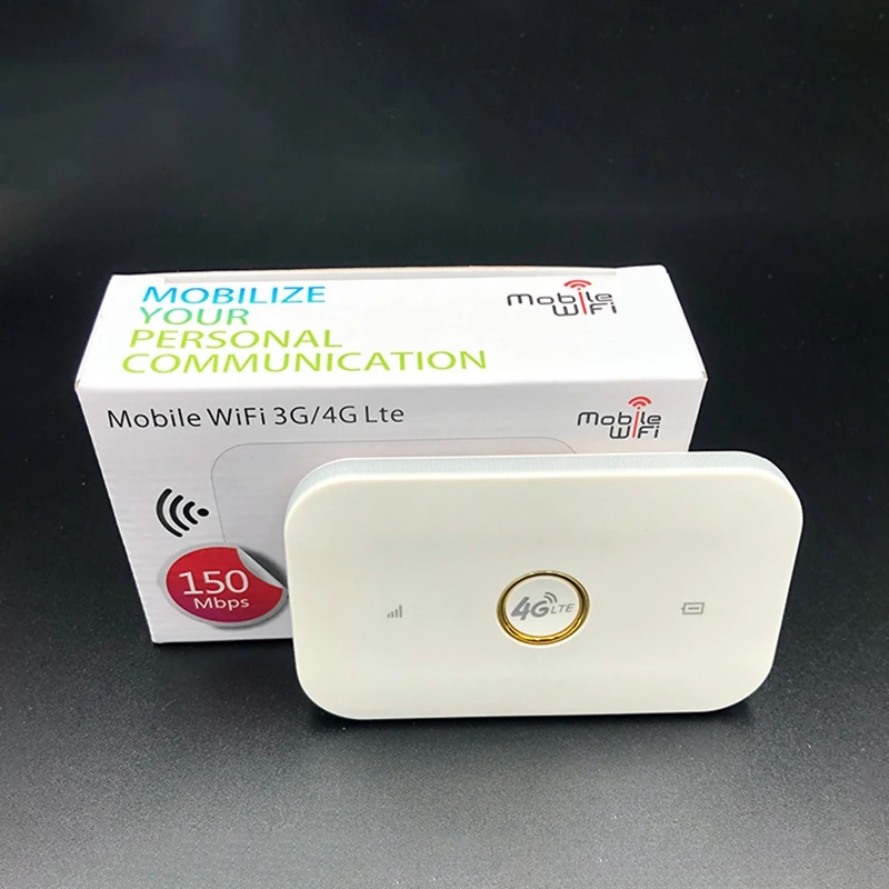 Беспроводной маршрутизатор 4G LTE 150 Мбит/с 1500 мА · ч Wi-Fi Мобильная точка доступа 3G