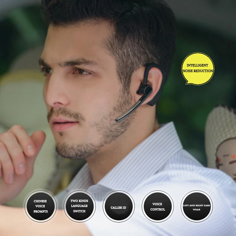LIGE наушники вкладыши TWS Bluetooth стерео хэндс фри набор Шум Снижение гарнитура Smart