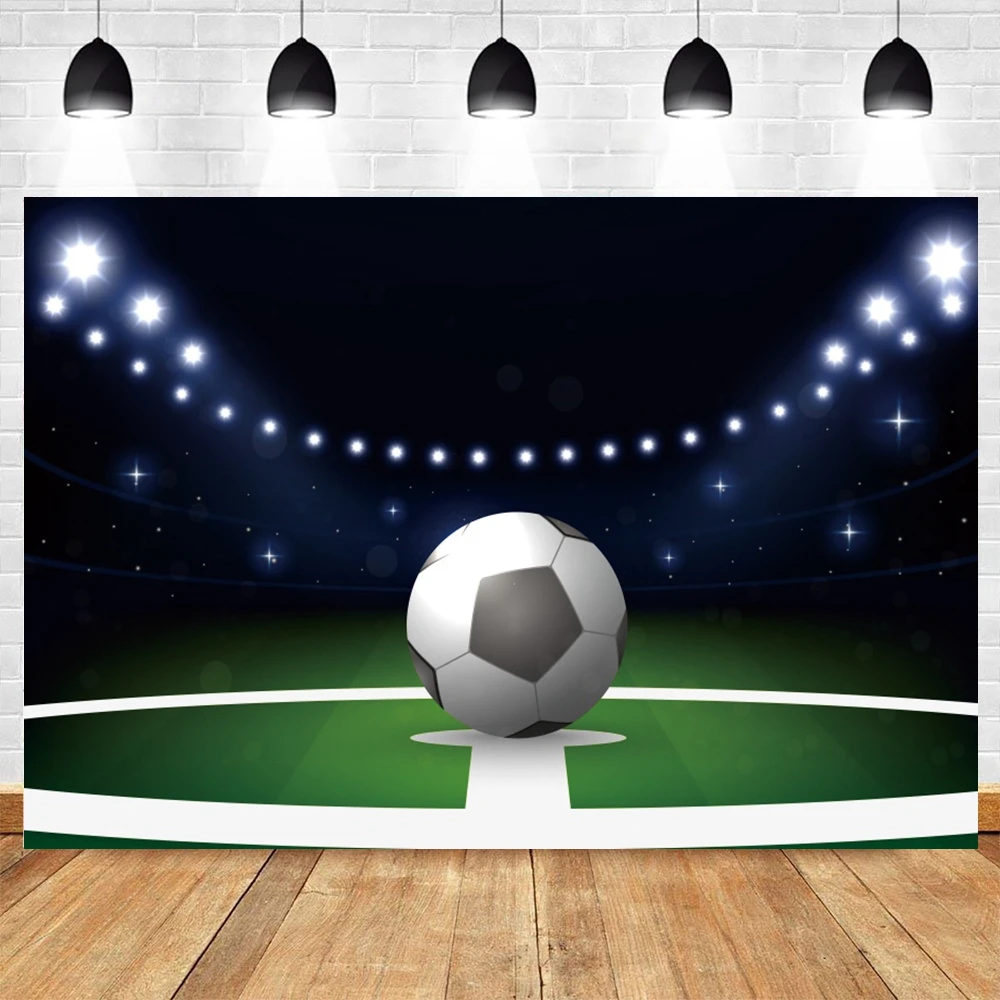 Yeele Light Bokeh Photocall Football Field Scene Photography Backdrop Photographic Decoration Backgrounds For Photo Studio photographic equipment still life table 60cm x 130cm photography light shooting table photo studio photographic equipment cd50
