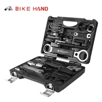 bike hand yc 721 cn multi function tool case repair tools bicycle professional maintenance toolset 18 in 1