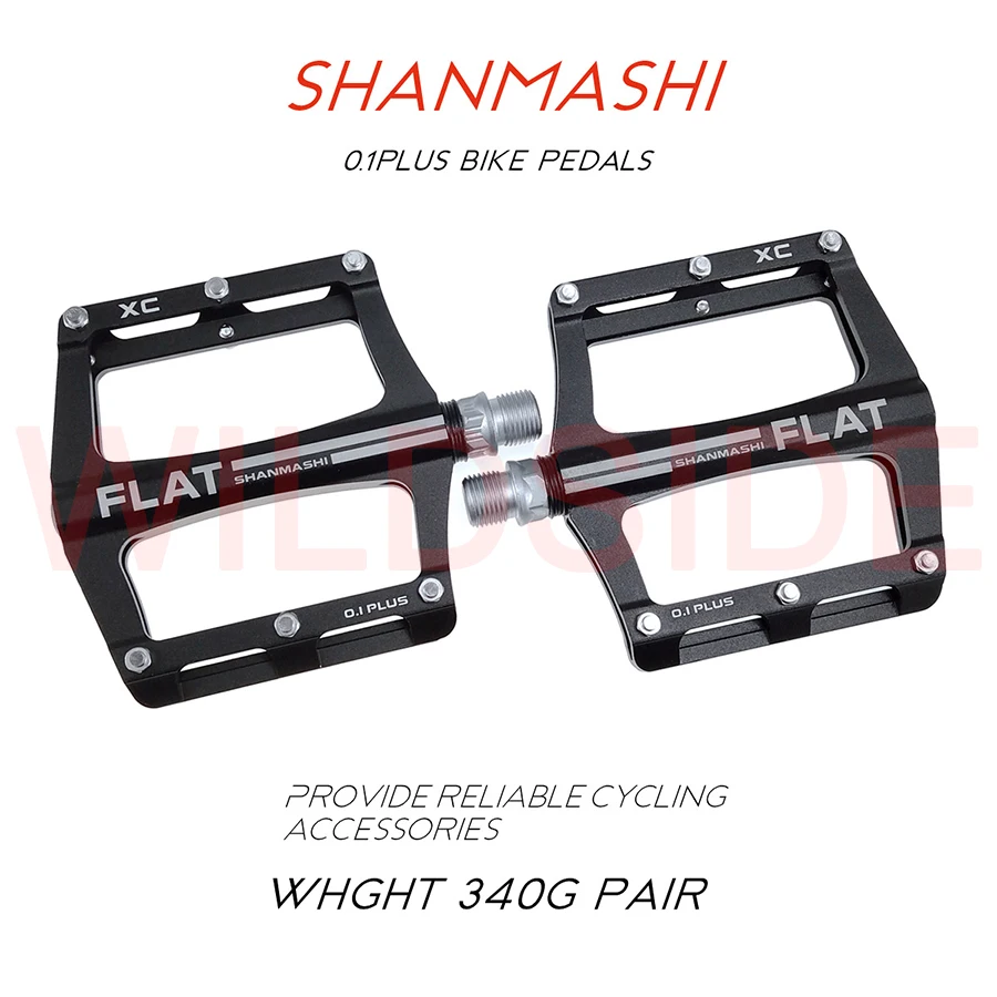 

mtb Ultralight Pedal Bike Bicycle Sealed DU Bearing Pedals Aluminum Alloy Non-slip Cleat Bike Wide Platform Part Pedals