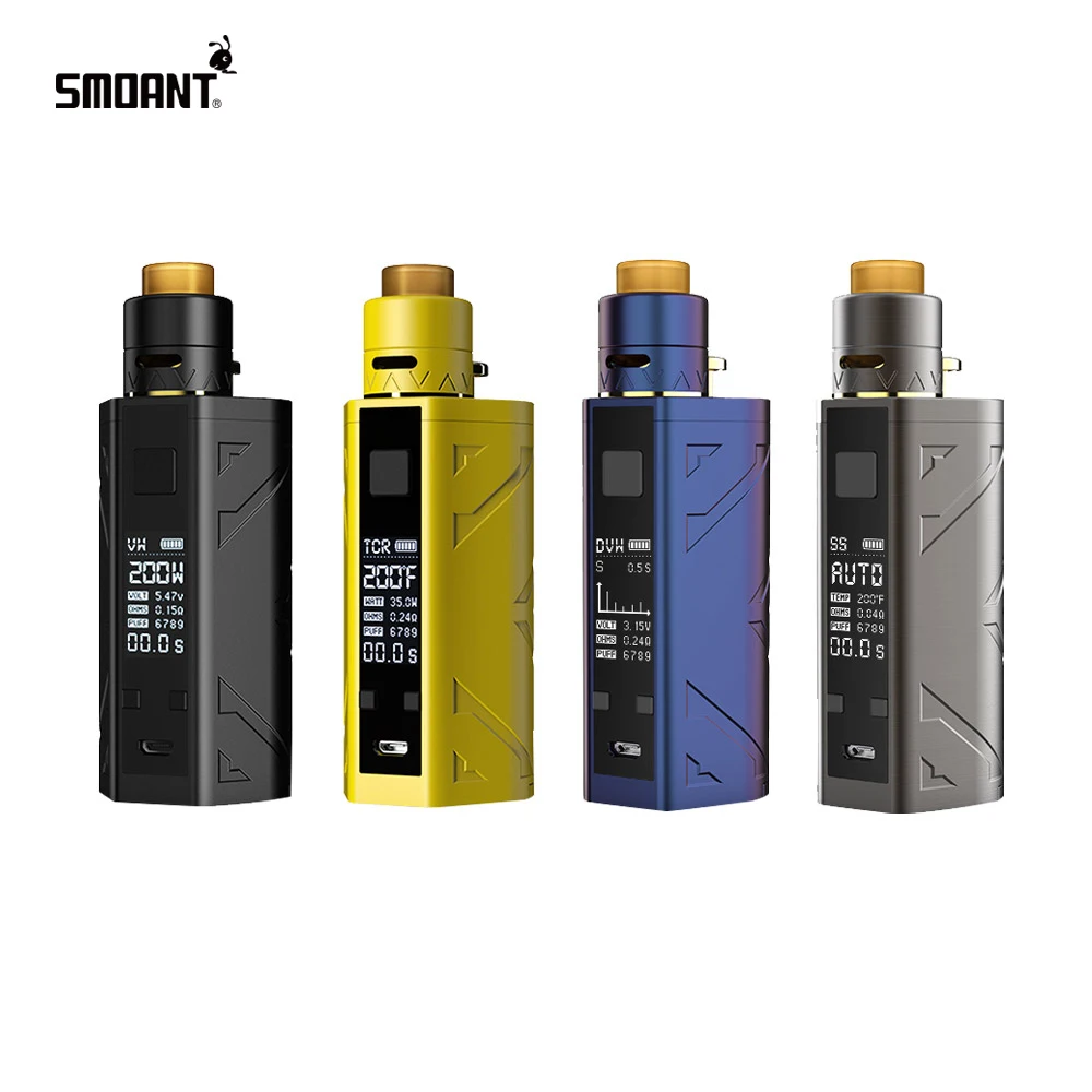 Оригинальный Smoant Battlestar TC комплект с сквокер мод RDA нет 18650 Батарейный блок VS lucotic MF