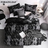 stone duvet cover set leopard swallow geometric print luxury black bedding set pillowcase quilt cover funda edredon 200x200 king