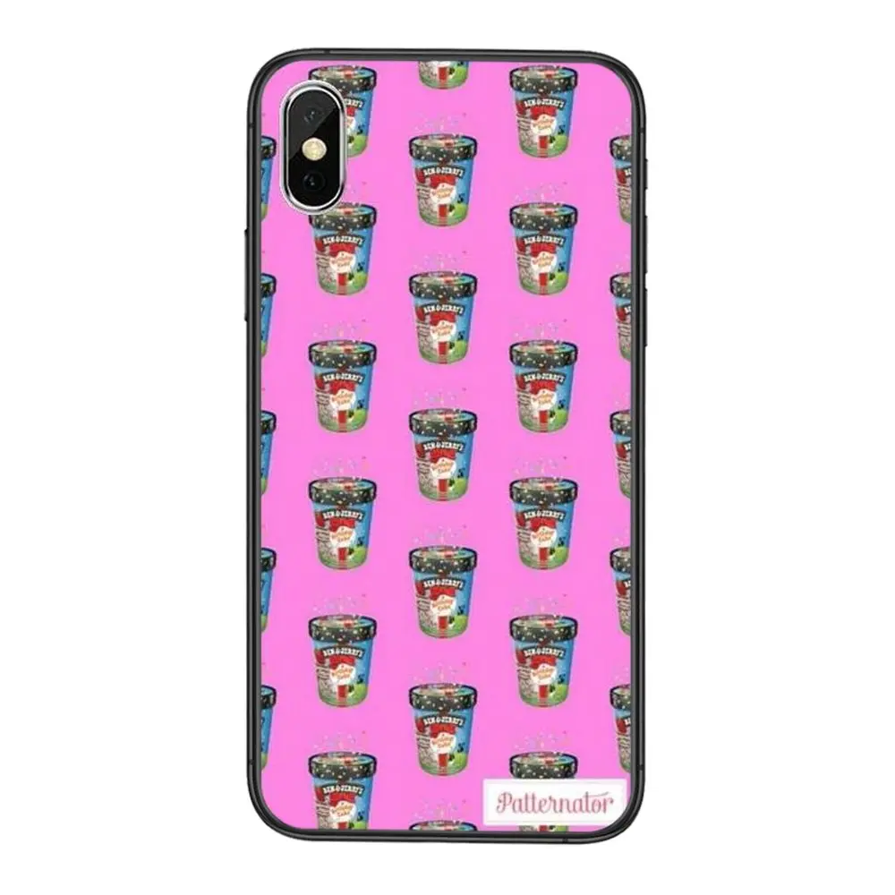 Набор шоколадных мороженых для Samsung Galaxy S30 S21 S20 Fe S10 S10E S9 S8 S7 S6 Edge Lite Plus Ultra Black Hoesjes |