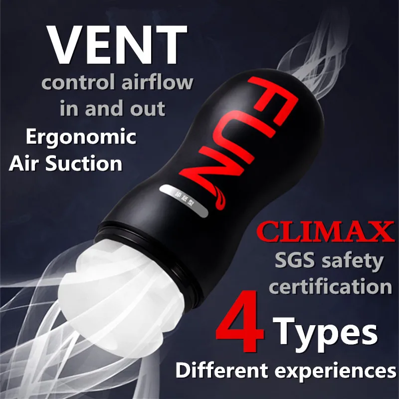 4 цвета Вакуумная присоска воздуха многоразовые игрушки для мужчин Мужской