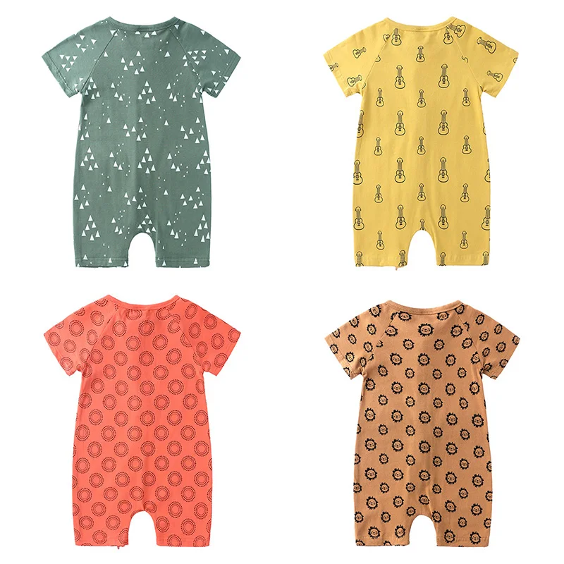 Модные детские комбинезоны для девочек летняя одежда новорожденных мальчиков