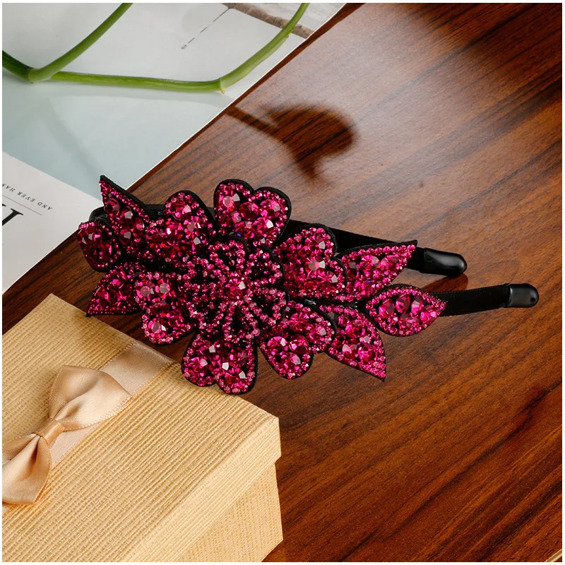 

5pcs 2020 new women lady headband hair hoops holder hair band clip for women's hair accessories Female girls wear hair bands