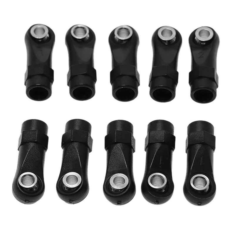 10 шт. Пластиковая шариковая головка M4 Rod End Link шарнирная для 1/10 RC автомобиля