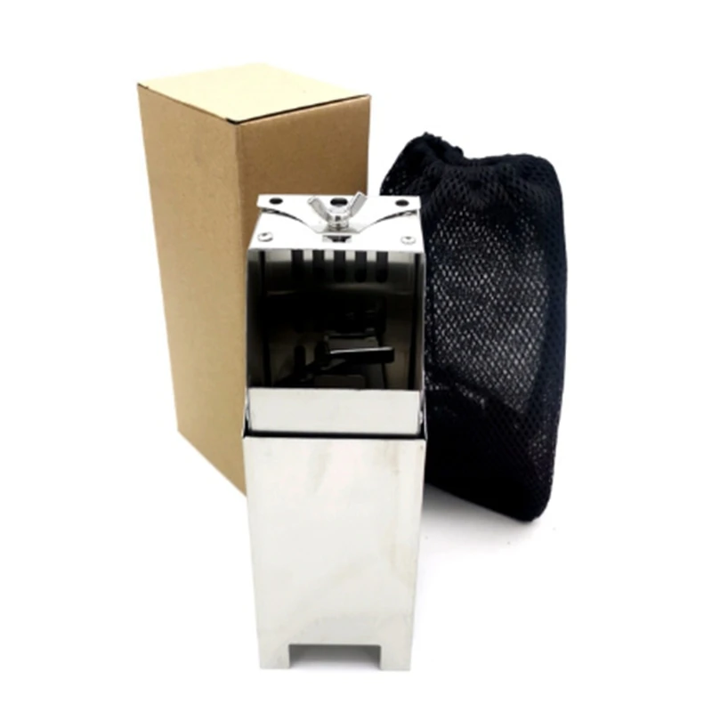 

Outdoor Camping Portable Stainless Steel Wood Stove, Folding Picnic Wood Stove, Stove