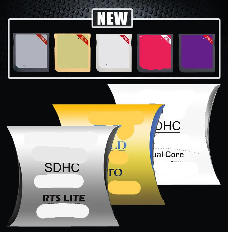 2020 г. список платежей для версии 2019 R4ISDHC Новый адаптер TF SD-карты R4 Золотой Pro белый