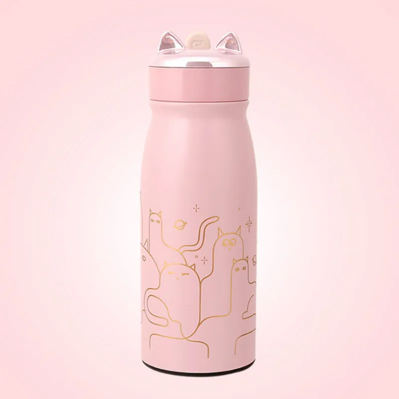 Персональный термос из нержавеющей стали портативный для детей термо колба с