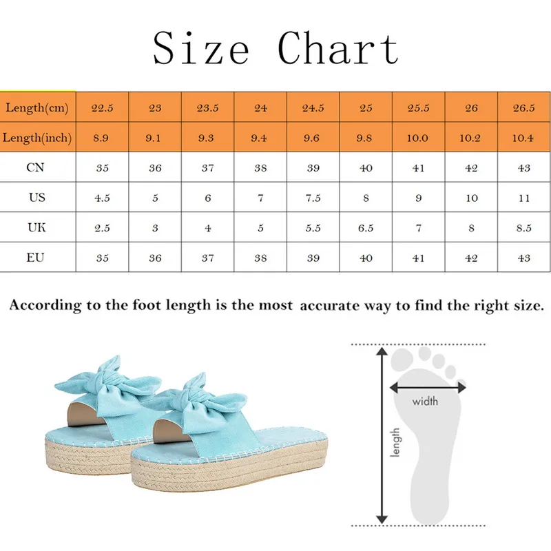 

Summer Women's Sandals Bowknot Solid Color Female Sandals Fashion Outdoor Comfortable Beach Non-slip Female Slippers Large Size