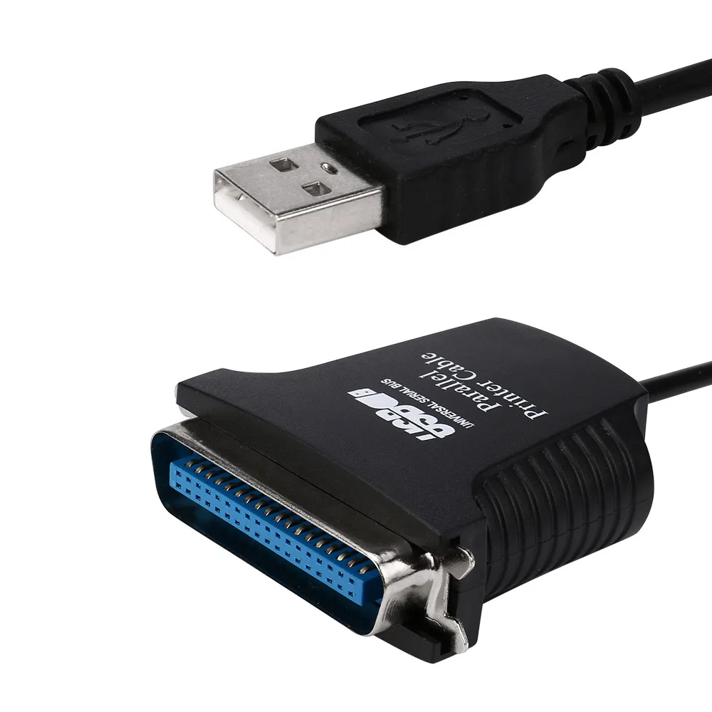 

New USB To DB36 Female Port Parallel Printer Print Converter Cable Bi-directional parallel interface communication High Quality