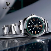 2022 benyar men mechanical watches sapphire luxury brand automatic watch men 100m waterproof sport watch relogio masculino 5176