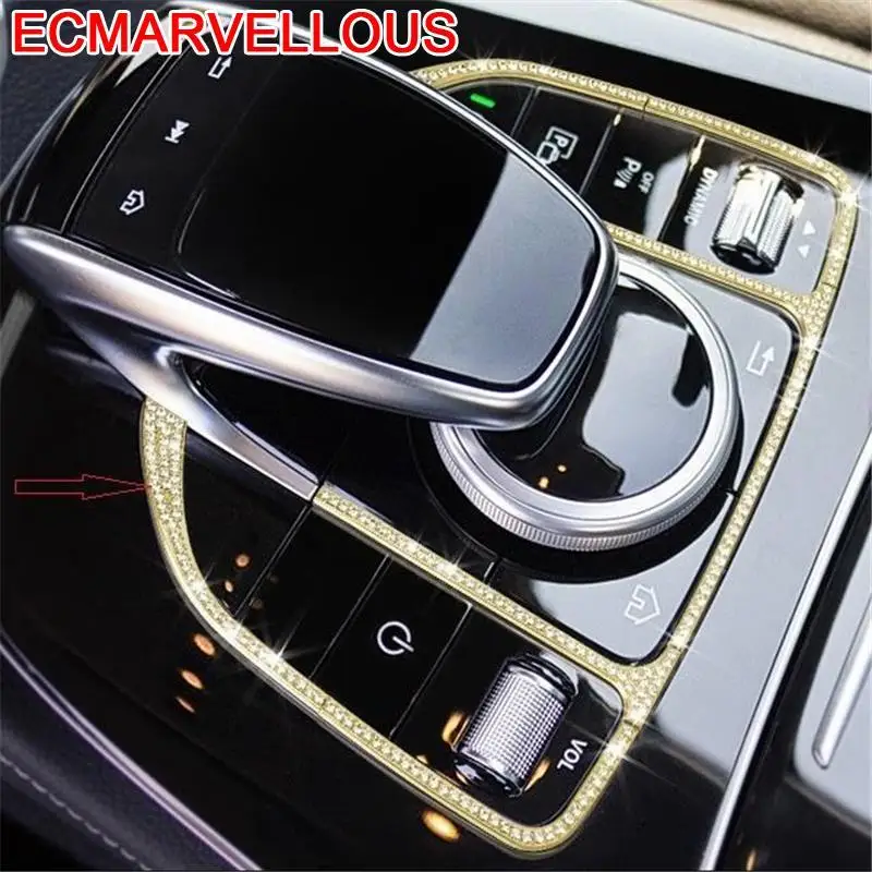 

Auto Automobile Decorative Chromium Modified Car Styling Accessory Covers Bright Sequins 16 17 18 FOR Mercedes Benz GLC Class